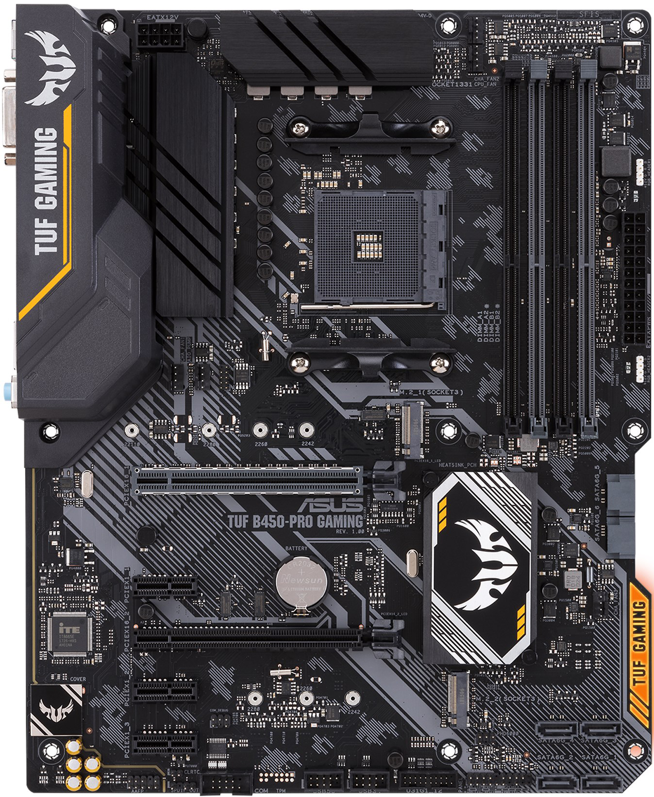 Asus Tuf B450 Pro Gaming Motherboard Specifications On Motherboarddb